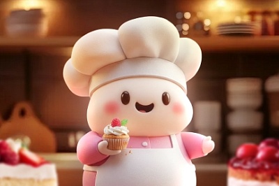 Милый дизайн интернет-магазина сладостей «Зефирчик»